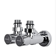 4.0.0101.55.P К-кт кутових кранів для радіаторів