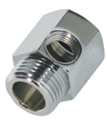 Муфта латунна з врізкою Aquafilter FT06 для підключення фільтра 1/2"Зх1/4"Вх1/2"