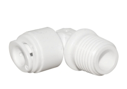 Кутник Aquafilter AQ-A4ME2-W 1/8"х1/4"QC різьба-трубка(AQF-PL0201)