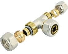 Трійник редукційний General Fittings 530013N665656A 20х16х16мм