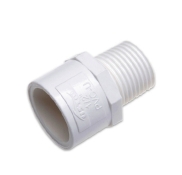 Муфта ПВХ із зовнішньою різьбою USTM