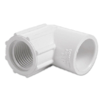 Кутник ПВХ 90° з внутрішньою різьбою USTM
