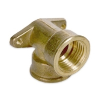 Кутник монтажний латунний USTM 1/2"ВВ  55705