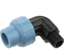 Кутник ПНТ з зовнішньою різьбою 90° SUPRA