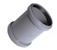 Муфта каналізаційна внутрішня Plastimex Н50 ПП насувна