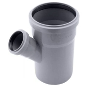 Трійник каналізаційний внутрішній Plastimex Т1050 ПП 110х50мм 45°