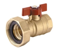 Кран шаровый к насосу IVR 380 с накидной гайкой 1"х1"1/2ВВ