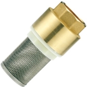 Клапан зворотній пружинний IVR 192340001 з сітчатим фільтром 4"