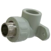 Коліно з зовнішьою різьбою з кріпленням KAS