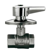 Арт130 (1") Кран під штукатурку з ручкою