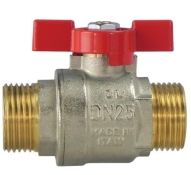 Арт957А (1")Кран шар. п/п з метел.  З.З.