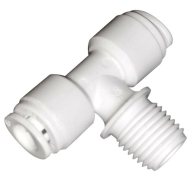 Трійник Aquafilter AQ-A4TR4-W 1/4"QCх1/4"NTPх1/4"QC