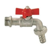 Кран кульовий зливний ITAP 172 з метеликом PN15 DN15 1/2"