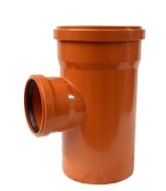 Трійник каналізаційний зовнішній Ostendorf KG ПВХ 250х125 мм