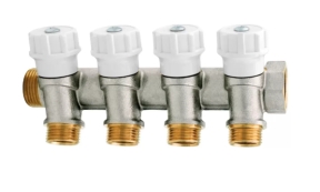 Колектор розподільчий ITAP з вентилями 1"х1/2"