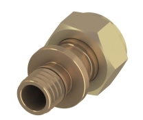 TECEflex перехідник з накидною гайкою кремнієва бронза