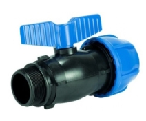 Кран кульовий з різьбою ПНТ SUPRA