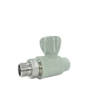 PPRC Кран для радіатора прямий з ущільненням KAS