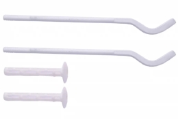 Кронштейн для кріплення радіатора 8х170 білий 0101040101