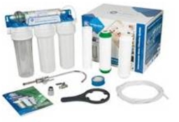 Система фільтрації Aquafilter FP3-HJ-K1 4-ступенева 10" з мембраною