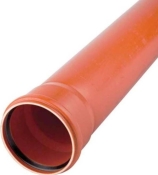 Труба з раструбом ПВХ 110х3,2 мм
