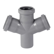 Хрестовина каналізаційна внутрішня Plastimex ПП 50х50мм