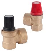 1261201	Запобіжний клапан, 0-110 °С, для котла потужністю до 75 кВт, DN=15,PN 3