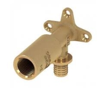 TECEflex кутник настінний подовжений 16x1/2" латунь (768502)